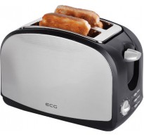 ECG ST 968 Φρυγανιέρα 2 Θέσεων 900W Inox